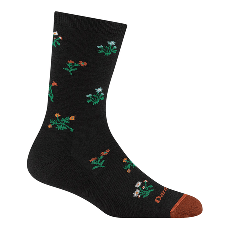 Darn Tough Womens Wildflower Crew Cushioned Lightweight Socks