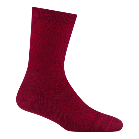 Darn Tough Womens Cable Crew Cushioned Lightweight Socks