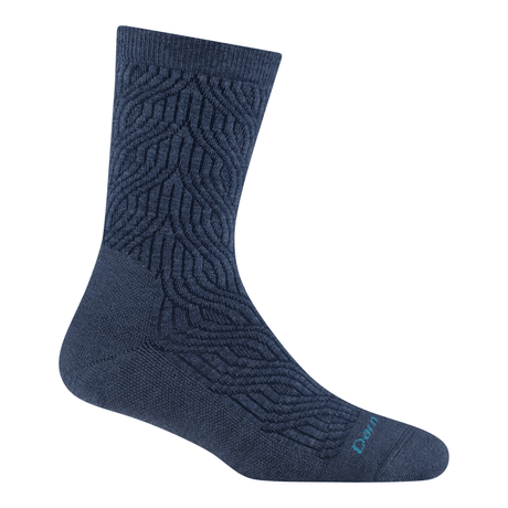 Darn Tough Womens Cable Crew Cushioned Lightweight Socks