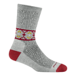 Darn Tough Womens Nordic Twist Crew Cushioned Lightweight Socks