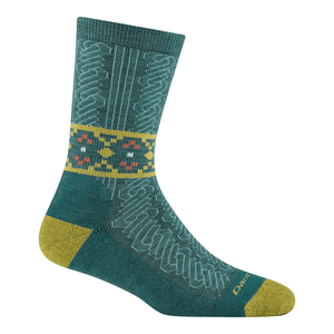 Darn Tough Womens Nordic Twist Crew Cushioned Lightweight Socks