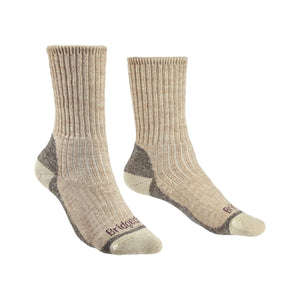 Bridgedale Womens Merino Comfort Boot Socks  -  Small / Natural