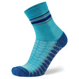 Balega Silver Mini Crew Socks  -  Small / Cobalt