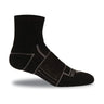 Fitsok ISW Isowool Quarter Socks  -  Small / Black