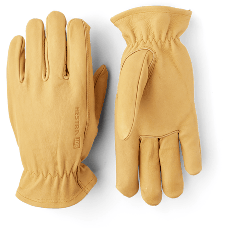 Hestra Cow Driver Uninsulated Gloves  -  6 / Yellow