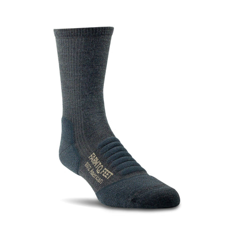 Farm to Feet Damascus Light Cushion 3/4 Crew Hiking Socks  -  Small / Shadow