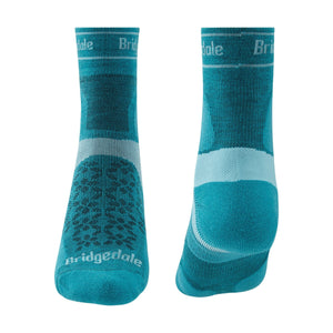 Bridgedale Womens Trail Run Ultralight Merino 3/4 Crew Socks  - 