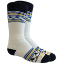 Bridgedale Kids Ski Merino Endurance 2-Pack Socks  -  Small / White/Blue