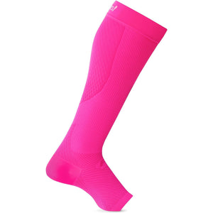 Feetures Plantar Fasciitis and Calf Sleeves  -  Small / Electric Pink