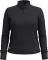 Smartwool Womens Active Uptempo 1/4 Zip  -  Small / Black
