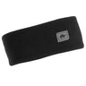 Turtle Fur Micro Fur Fleece Wide Band  -  One Size Fits Most / Black