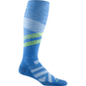 Darn Tough Mens Pennant RFL Over-the-Calf Ultra-Lightweight Ski & Snowboard Socks - Clearance  -  X-Large / Arctic