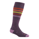 Darn Tough Womens Snowburst Over-the-Calf Midweight Ski & Snowboard Socks