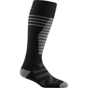Darn Tough Womens Edge Thermolite Over-the-Calf Midweight Ski & Snowboard Socks - Clearance  -  Small / Black