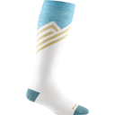 Darn Tough Womens Peaks RFL Over-the-Calf Ultra-Lightweight Ski & Snowboard Socks  -  Small / White