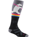 Darn Tough Womens Due North Thermolite Over-the-Calf Midweight Ski & Snowboard Socks  -  Small / Black