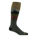 Darn Tough Mens Steep Lines Over-the-Calf Lightweight Ski & Snowboard Socks