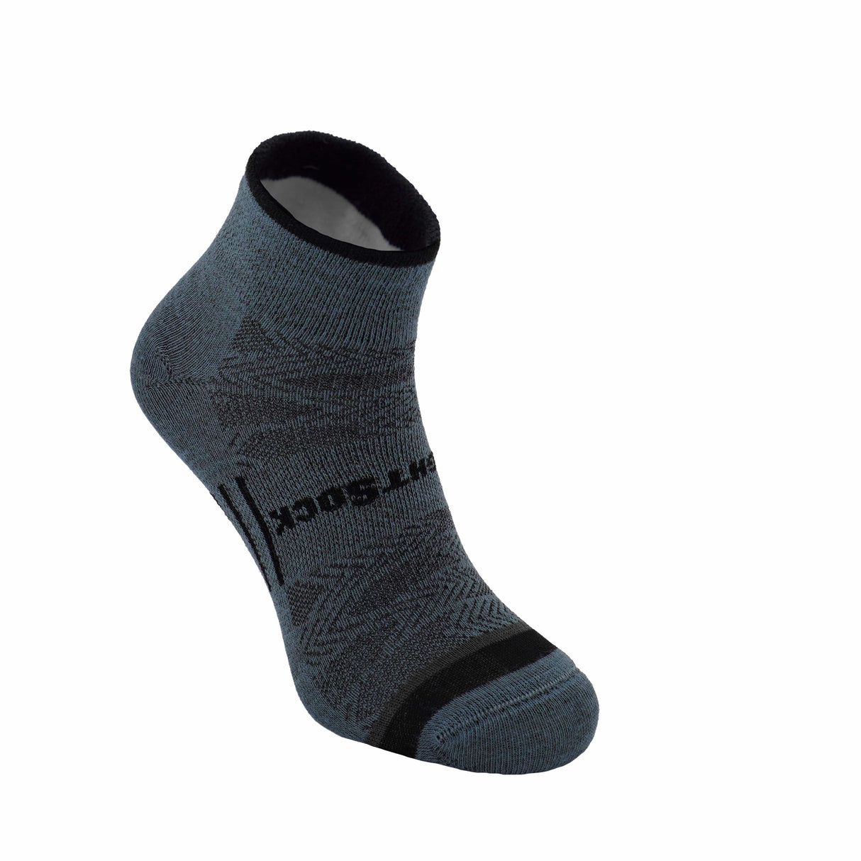 Wrightsock Coolmesh II Quarter Socks  -  Small / Pebble Grey / Single Pair