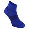 Wrightsock Coolmesh II Quarter Socks  -  Small / Royal Blue / Single Pair
