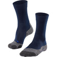 FALKE Mens TK2 Explore Cool Trekking Crew Socks  -  39-41 / Marine