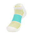 Thorlo Womens 84N Runner Micro-Mini Crew Socks  -  Small / White/Green