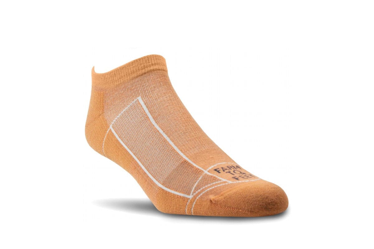 Farm to Feet Greensboro Lightweight Low Socks  -  Medium / Warmwood