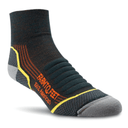 Farm to Feet Mens Damascus Light Cushion 1/4 Crew Socks  -  Medium / Green Gables