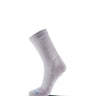 FITS Platinum Medium Hiker Crew Socks  -  Small / Gray