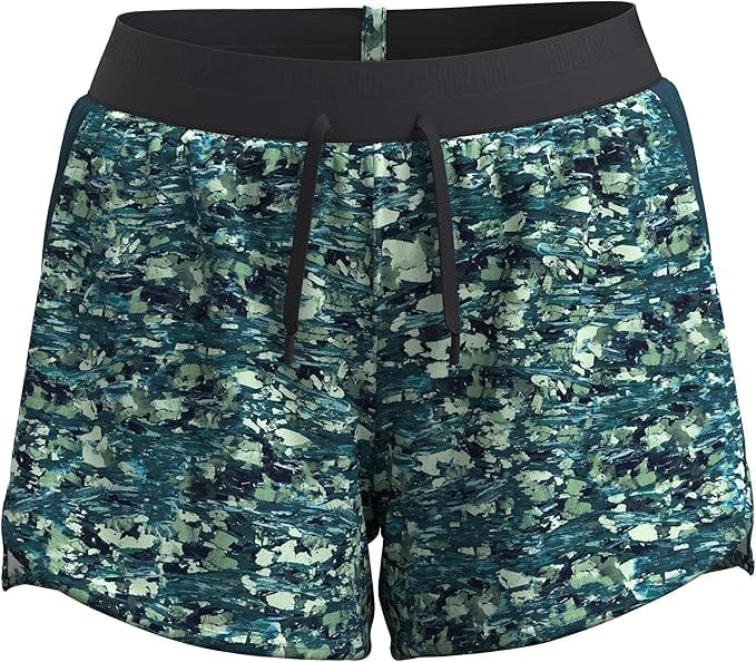 Smartwool Womens Active Lined 4" Shorts - Clearance  -  Small / Honey Dew Mica Stone