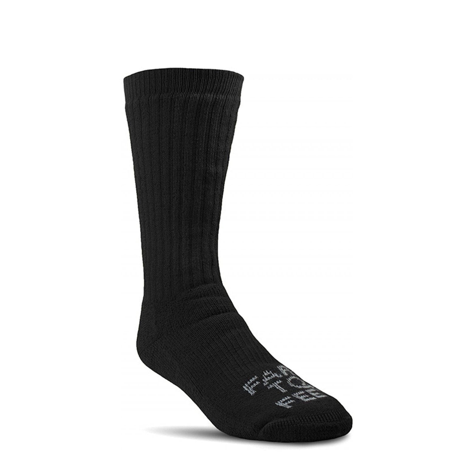 Farm to Feet Kodiak Full Cushion Tactical Boot Socks  -  Small / Black