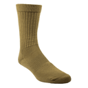 Farm to Feet Coronado Light Cushion Extended Crew Tactical Socks  -  Small / Coyote Brown