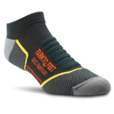 Farm to Feet Damascus Light Cushion No-Show Tab Hiking Socks  -  Large / Green Gables