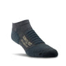 Farm to Feet Damascus Light Cushion No-Show Tab Hiking Socks  -  Small / Shadow