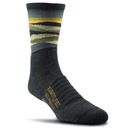 Farm to Feet Max Patch Lightweight 3/4 Crew Socks  -  Small / Charcoal