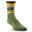 Farm to Feet Max Patch Lightweight 3/4 Crew Socks  -  Medium / Winter Moss