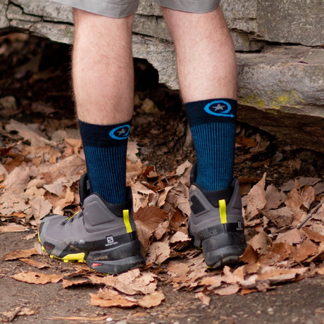 Farm to Feet Mens Damascus Light Cushion Crew Hiking Socks  - 