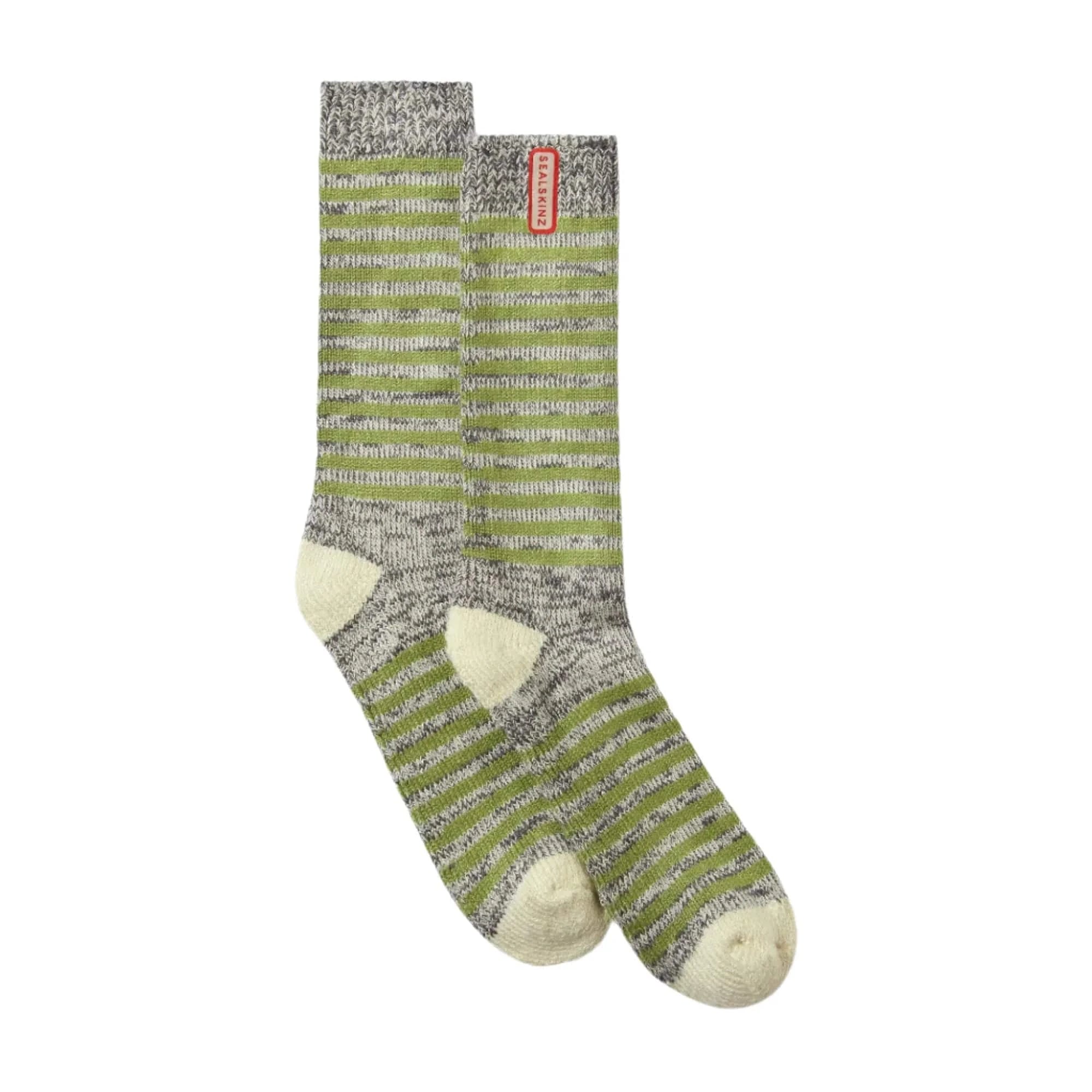 Sealskinz Attleborough Bamboo Mid Length Lightweight Socks  -  Small / Green