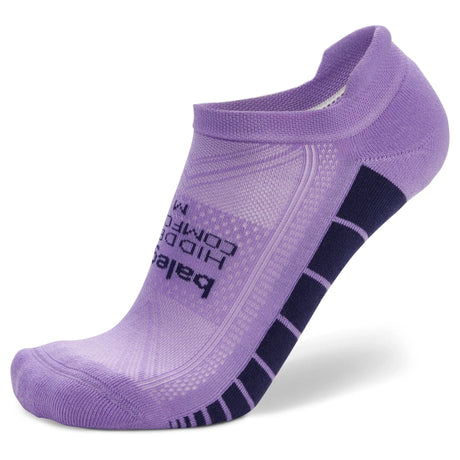Balega Hidden Comfort No Show Tab Socks  -  Small / Lavender Skipper