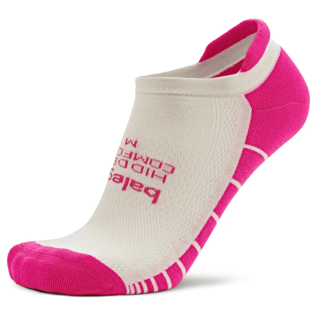 Balega Hidden Comfort No Show Socks Small / Electric Pink Tread 2.0