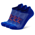 Balega Hidden Comfort No Show Tab 3-Pack Socks  -  Small / Neon Blue