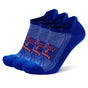 Balega Hidden Comfort No Show Tab 3-Pack Socks  -  Small / Neon Blue
