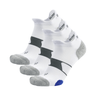 Balega UltraGlide with Lycra Dry No Show 3-Pack  Socks  -  Small / White