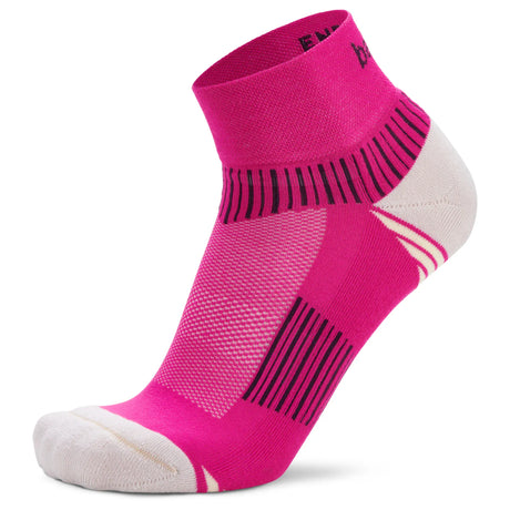 Balega Enduro Re-Engineered Quarter Socks  -  Small / Electric Pink