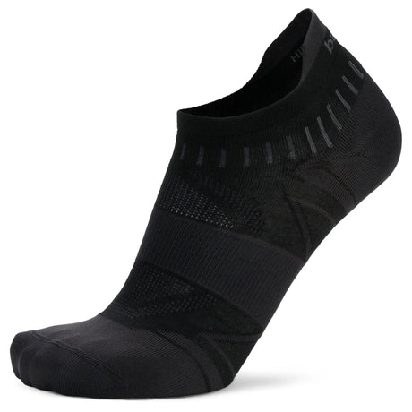 Balega Hidden Dry Re-Engineered No Show Tab Socks  -  Small / Black