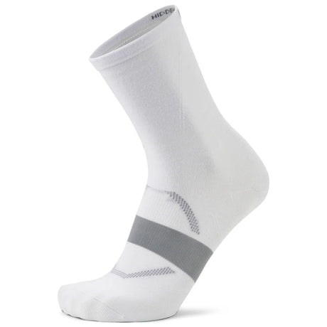 Balega Hidden Dry Mini Crew Socks  -  Small / White