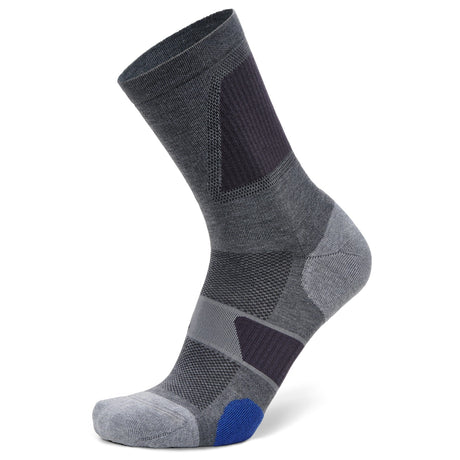 Balega UltraGlide With Lycra Dry Mini Crew Socks  -  Small / Gray Heather
