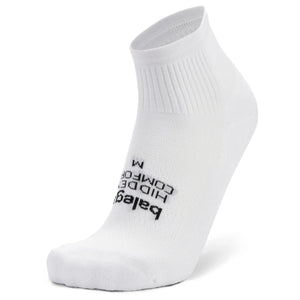 Balega Hidden Comfort Quarter Socks  -  Small / White