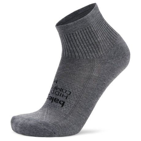 Balega Hidden Comfort Quarter Socks  -  Small / Gray Heather