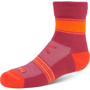 Balega Kids Cool Mini Crew Socks  -  Medium / Candy Pink