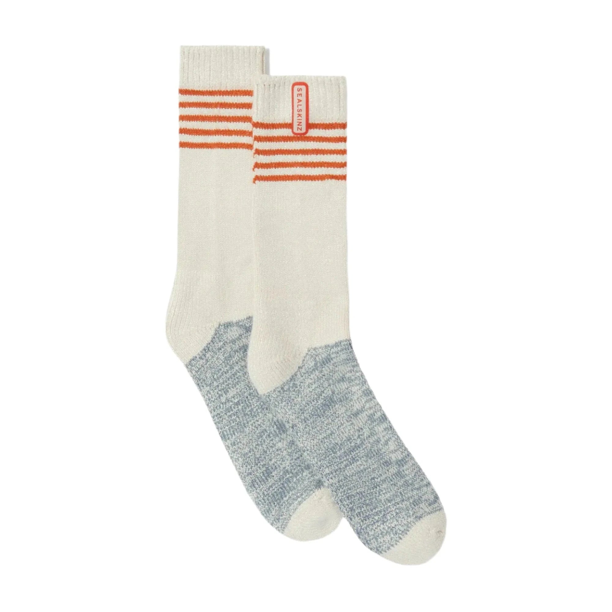Sealskinz Bawdeswell Bamboo Mid Length Lightweight Socks  -  Small / Cream